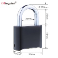 50mm 4 Digital Bottom Code Resettable Combination Lock